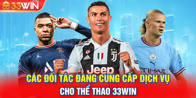 Các đối tác đang cung cấp dịch vụ cho thể thao 33win